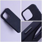 OEM Woven Mag Cover iPhone 15 PLUS fekete tok