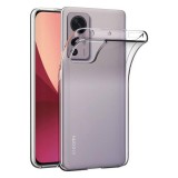 OEM Xiaomi 12 Pro 5G / 12s Pro 5G szilikon tok, hátlaptok, telefon tok, vékony, átlátszó, 0.5mm