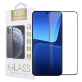 OEM Xiaomi 13 5G üvegfólia, tempered glass, előlapi, 10D, edzett, hajlított, fekete kerettel