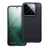 OEM Xiaomi 14 5G szilikon tok, hátlaptok, telefon tok, carbon, karbon mintás, fekete, Carbon case