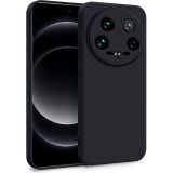 OEM Xiaomi 14 Ultra 5G szilikon tok, hátlaptok, telefon tok, matt, fekete