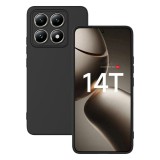 OEM Xiaomi 14T 5G szilikon tok, hátlaptok, telefon tok, matt, fekete