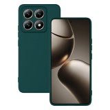 OEM Xiaomi 14T Pro 5G szilikon tok, hátlaptok, telefon tok, matt, zöld