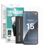OEM Xiaomi 15 5G üvegfólia – 9H edzett, 2.5D kialakítású, prémium kijelzővédelem
