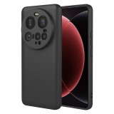 OEM Xiaomi 15 Ultra 5G szilikon tok, hátlaptok, telefon tok, matt, fekete