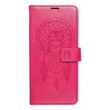 OEM Xiaomi 15T 5G könyvtok, fliptok, telefon tok, mágneszáras, bankkártyatartós, álomfogó mintás, magenta, Forcell Mezzo