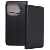 OEM Xiaomi 15T Pro 5G könyvtok, fliptok, telefon tok, bankkártyatartós, mágneszáras, fekete, Smart Case book
