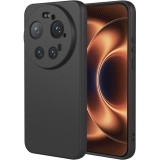 OEM Xiaomi 17 Ultra 5G szilikon tok, hátlaptok, telefon tok, matt, fekete