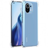 OEM Xiaomi Mi 11 Pro 5G szilikon tok, hátlaptok, telefon tok, erősített sarkokkal, átlátszó, Anti Shock, 0.5mm