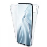 OEM Xiaomi Mi 11 Ultra 5G telefon tok, szilikon előlap+műanyag hátlap, elő+hátlapi, 360 fokos védelem, átlátszó