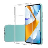 OEM Xiaomi Poco C40 szilikon tok, hátlaptok, telefon tok, vékony, átlátszó, 0.5mm