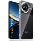 OEM Xiaomi Poco F7 Pro 5G szilikon tok, hátlaptok, telefon tok, kamera védelemmel, átlátszó, 2mm, Clear case