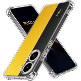 OEM Xiaomi Poco X7 Pro 5G szilikon tok, hátlaptok, telefon tok, erősített sarkokkal, átlátszó, Anti Shock, 1.5mm
