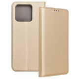 OEM Xiaomi Redmi 10C könyvtok, fliptok, telefon tok, bankkártyatartós, mágneszáras, arany, Smart Case book