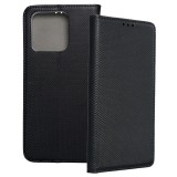 OEM Xiaomi Redmi 10C könyvtok, fliptok, telefon tok, bankkártyatartós, mágneszáras, fekete, Smart Case book