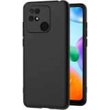 OEM Xiaomi Redmi 10C szilikon tok, hátlaptok, telefon tok, matt, fekete