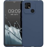 OEM Xiaomi Redmi 10C szilikon tok, hátlaptok, telefon tok, matt, sötétkék