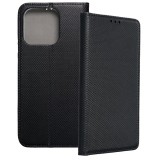 OEM Xiaomi Redmi 12C könyvtok, fliptok, telefon tok, bankkártyatartós, mágneszáras, fekete, Smart Case book