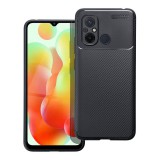 OEM Xiaomi Redmi 12C szilikon tok, hátlaptok, telefon tok, karbon mintás, fekete, Carbon Premium