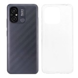 OEM Xiaomi Redmi 12C szilikon tok, hátlaptok, telefon tok, vékony, átlátszó, 0.5mm