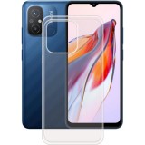 OEM Xiaomi Redmi 12C szilikon tok, hátlaptok, telefon tok, vékony, átlátszó, 1mm