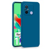 OEM Xiaomi Redmi 12C szilikon tok, telefon tok, hátlaptok, matt, kék, Matt case