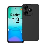 OEM Xiaomi Redmi 13 4G / Poco M6 4G szilikon tok, hátlaptok, telefon tok, matt, fekete