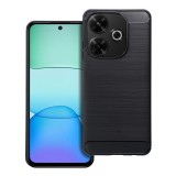 OEM Xiaomi Redmi 13x 4G szilikon tok, hátlaptok, telefon tok, karbon mintás, fekete, Carbon case