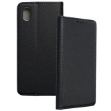 OEM Xiaomi Redmi 7A könyvtok, fliptok, telefon tok, mágneszáras, bankkártyatartós, fekete