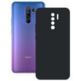 OEM Xiaomi Redmi 9 szilikon tok, hátlaptok, telefon tok, matt, fekete