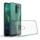 OEM Xiaomi Redmi 9 szilikon tok, hátlaptok, telefon tok, ultravékony, átlátszó, 0.3mm