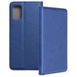 OEM Xiaomi Redmi 9T / Poco M3 könyvtok, fliptok, telefon tok, mágneszáras, sötétkék, Smart Case book
