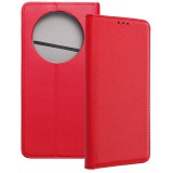 OEM Xiaomi Redmi A3 4G könyvtok, fliptok, telefon tok, bankkártyatartós, mágneszáras, piros, Smart Case book