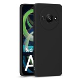 OEM Xiaomi Redmi A3 4G szilikon tok, hátlaptok, telefon tok, matt, fekete
