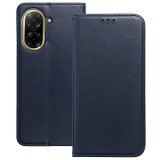 OEM Xiaomi Redmi A5 4G könyvtok, fliptok, telefon tok, mágneszáras, bankkártyatartós, sötétkék, Smart Magnetic