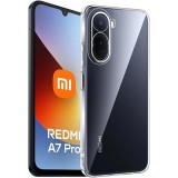 OEM Xiaomi Redmi A7 Pro szilikon tok, hátlaptok, telefon tok, vastag, átlátszó, kamera védelemmel, 2mm