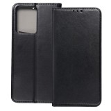 OEM Xiaomi Redmi Note 12 4G könyvtok, fliptok, telefon tok, bankkártyatartós, mágneszáras, fekete, Smart Magneto