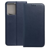 OEM Xiaomi Redmi Note 12 4G könyvtok, fliptok, telefon tok, mágneszáras, bankkártyatartós, sötétkék, Smart Magnetic