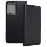 OEM Xiaomi Redmi Note 12 5G (Globál) / Poco X5 5G telefon tok, könyvtok, fliptok, bankkártyatartós, mágneszáras, fekete, Smart Case book