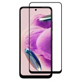 OEM Xiaomi Redmi Note 12s 4G / Note 11 / Note 11s üvegfólia, tempered glass, előlapi, 5D, edzett, hajlított, fekete kerettel