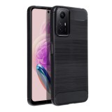 OEM Xiaomi Redmi Note 12S 4G szilikon tok, hátlaptok, telefon tok, karbon mintás, fekete, Carbon case