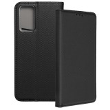 OEM Xiaomi Redmi Note 12s 4G telefon tok, könyvtok, fliptok, bankkártyatartós, mágneszáras, fekete