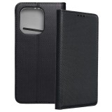 OEM Xiaomi Redmi Note 13 4G könyvtok, fliptok, telefon tok, bankkártyatartós, mágneszáras, fekete, Smart Case book