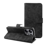 OEM Xiaomi Redmi Note 13 4G könyvtok, fliptok, telefon tok, bankkártyatartós, mágneszáras, fekete, Tender Book