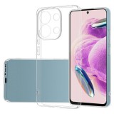 OEM Xiaomi Redmi Note 13 4G szilikon tok, hátlaptok, telefon tok, kamera védelemmel, átlátszó, 2mm, Clear