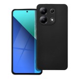 OEM Xiaomi Redmi Note 13 4G szilikon tok, hátlaptok, telefon tok, matt, fekete, Soft