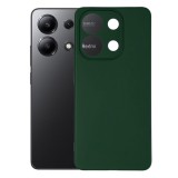 OEM Xiaomi Redmi Note 13 4G szilikon tok, hátlaptok, telefon tok, matt, zöld