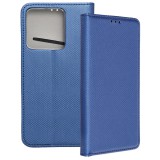 OEM Xiaomi Redmi Note 13 5G könyvtok, fliptok, telefon tok, bankkártyatartós, mágneszáras, sötétkék, Smart Case book