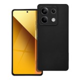 OEM Xiaomi Redmi Note 13 5G szilikon tok, hátlaptok, telefon tok, matt, fekete, Soft