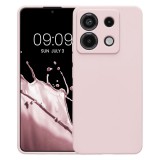 OEM Xiaomi Redmi Note 13 5G szilikon tok, hátlaptok, telefon tok, matt, halvány rózsaszín